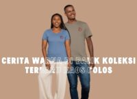 Tampilan warna kaos polos terbaru dari DGandels seperti maroon, lilac, navy, dan cream