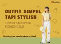 Outfit simpel dan stylish dari DGandels untuk aktivitas harian yang nyaman dan trendi
