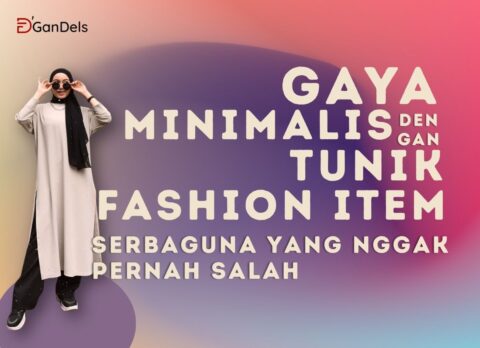 Tunik gaya minimalis warna netral untuk tampilan elegan dan serbaguna