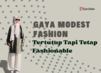 Gaya modest fashion tertutup tapi tetap fashionable untuk tampilan stylish dan elegan
