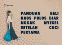 Panduan beli kaos polos agar tetap awet dan tidak melar setelah dicuci pertama kali