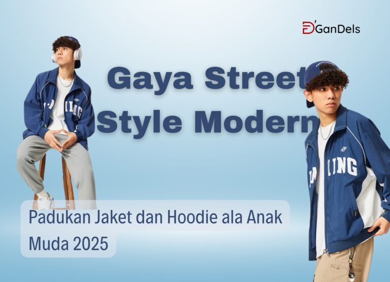 Remaja tampil stylish dengan gaya street style modern mengenakan jaket dan hoodie ala anak muda 2025