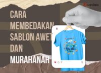 Baju sablon berkualitas dengan perbedaan sablon awet dan sablon murahan