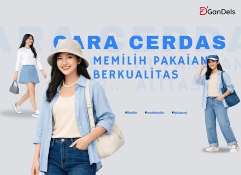 Tips belanja awal tahun dengan panduan cerdas memilih pakaian berkualitas yang nyaman, awet, dan cocok untuk aktivitas harian