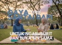 Inspirasi gaya santai tapi rapi untuk ngabuburit dan buka bersama dengan outfit kaos polos yang nyaman dan stylish