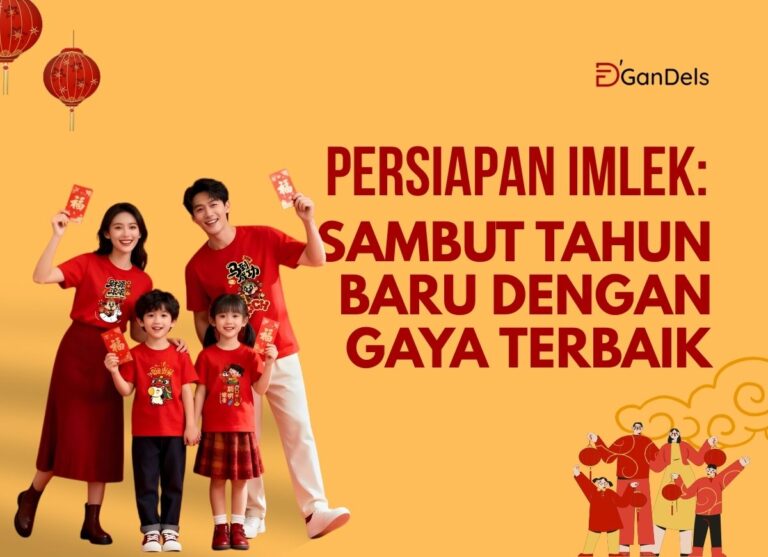 Outfit merah untuk persiapan Imlek yang stylish dan elegan