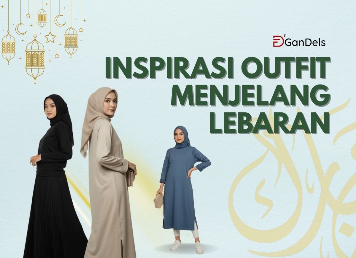 Inspirasi outfit menjelang lebaran yang simpel rapi dan tetap stylish untuk tampilan santai namun elegan saat hari raya