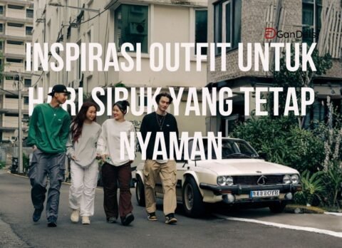 Inspirasi outfit untuk hari sibuk yang tetap nyaman dengan kaos polos stylish dan simpel