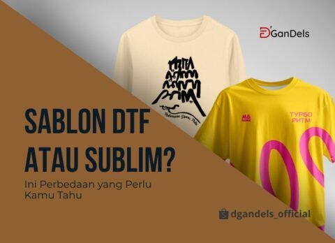 Perbandingan sablon DTF dan sublim pada kaos untuk mengetahui perbedaan hasil cetak dan kualitas warna