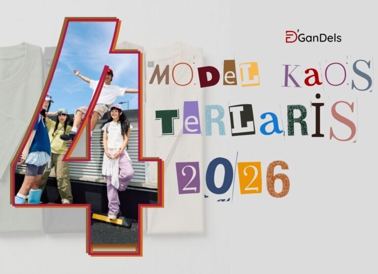 4 model kaos terlaris 2026 yang cocok untuk brand distro, komunitas, event, dan kebutuhan promosi
